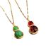 2025 New High-end Niche Necklace With Exquisite Luxurious Temperament, Fashionable And Simple Gourd Women's Instagram_ipsvogv.com