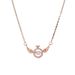 Retro Wind Angel Wings Titanium Steel Inlaid Zircon Necklace Women;s Fashion Ladies Girlfriend Clavicle Chain_ipsvogv.com