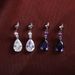 Cao Shi's Hot Selling Earrings Are Grand Women's Water Droplets, Zircon Copper Earrings, Fashionable And Popular_ipsvogv.com