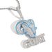 Pendants & Charms Hip Hop Goat Pendant Personalized Animal Trendsetter GOAT Letter Micro Inlaid Zircon Men's Hip Hop Pendant_ipsvogv.com