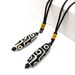 Natural Tibetan Nine Eyed Tianzhu Agate Necklace, Buddhist Beads, Men's Women's Cultural And Decorative Items, Ethnic_ipsvogv.com