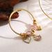 Pan Jiaduola DIY Beaded Love Butterfly Pendant Personalized Stainless Steel Adjustable Couple Bracelet_ipsvogv.com