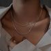 Women's Jewelry 925 Sterling Silver Plain Chain Simple No Pendant DIY Couple Versatile Clavicle Chain Light Luxury Design High End Matching Chain_ipsvogv.com