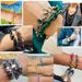 Women's Jewelry X Series Hard Rubber Silicone Buckle Unisex Geometric DIY Bracelet Basic Chain_ipsvogv.com