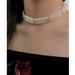 2025 New Niche Design Simple Ring Set For Both Men Women With A Cool And Aloof Style, Consisting Three Layers Of Pearl_ipsvogv.com