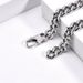 Hip-Hop Minimalist Style Titanium Steel Encrypted Four-Sided Polished Cuban Bracelet Men's Fashion Wristband Jewelry_ipsvogv.com