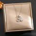 Xiaoxiangfeng New Letter Double C Necklace For Women, Simple Temperament Without Fading Collarbone Chain Trend_ipsvogv.com