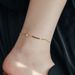2023 New Trendy Summer Gold Smile Zircon Instagram Feet Chain Women's Simple And Colorless_ipsvogv.com