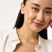 Minimalist Spaced Bead Chain Necklace - Light Luxury Delicate Layering Piece (Women's Dainty Collarbone Jewelry Elegant Everyday Accessory)_ipsvogv.com