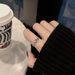 Korean Ins Style Female Niche Design, Pearl Ring, Light Luxury, Minimalist, Open Mouth Ring_ipsvogv.com