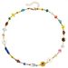 Bohemian Multi-Element Colored Stone Beaded Crystal Thread Necklace Pastoral Necklace Women_ipsvogv.com
