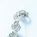 Cultivated Emerald Fashion Earrings S925 Silver Full Of Colored Gem Leaf Earrings Retro Light Luxury_ipsvogv.com