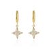 ins style full diamond love titanium steel earrings female high grade exquisite butterfly earrings star earrings stainless steel ear buckles_ipsvogv.com