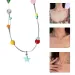 Chains Blue Star Pendant Necklace Collar Clavicle Unique Neck Jewelry For Summer Party Daily Wear_ipsvogv.com