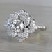 Cao Shi's Light Luxury Wind Exquisite Full Diamond Zirconia Flower Ring For Women's Daily Versatile Wear Handjewelry_ipsvogv.com