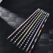Zircon Bracelet Single Row 4mm Round Full Diamond Tennis Chain Hip Hop Jewelry Niche_ipsvogv.com