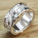 Cao Shi's New Simple Relief Vine Women's Fashion Ring Hand Jewelry_ipsvogv.com