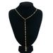 Women's Jewelry Small Fresh Color Y Shaped Daisy Chain Necklace Sweet Three Dimensional Metal Copper Clavicle Chain_ipsvogv.com