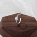 S999 Sweet Sugar Square Silver For Women's Light Luxury And High Grade New 2024 Open End Ring_ipsvogv.com