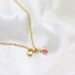 Necklace Fashion Zircon Niche Design Women's Stainless Steel Necklace Pendant Collarbone Chain Jewelry_ipsvogv.com