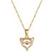 【 Titanium Steel 】 Cute Fox Agile, Light Luxury Temperament, Gorgeous Full Diamond Necklace, Women's Versatile_ipsvogv.com