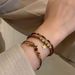 New Chinese Ethnic Star Bead Wasteland Style Accessory, Layered Bracelet, Female Best Friend's Bracelet Gift_ipsvogv.com