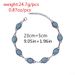 Jewelry Simple And Versatile, Ethnic Style Ankle Chains, Fashionable Metal Alloy Turquoise Foot Ornaments For Women_ipsvogv.com