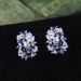 Luxury Floral Earrings S925 Sterling Silver Inlaid With Natural Topaz Crystal Earrings For Women Gemstone Earrings In Stock_ipsvogv.com