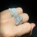 Hip Hop New Triangle Eye Zircon Ring High End Fashion Trend Personality Jewelry Men's Ring_ipsvogv.com