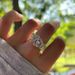 Camellia "Sparkling Micro Set Zircon Full Diamond Flower Ring With Clear Cold Feeling, Light Luxury, Exquisite And High_ipsvogv.com