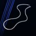 Gradient Size Zircon Necklace Hip-Hop Trendy Personality Tennis Chain High-End Accessories_ipsvogv.com