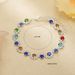 and Japanese Colorful Rhinestone Exquisite Color Bracelet Fashion Korean Version Ins Cold Style Hand Accessories_ipsvogv.com