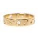 Sanjie's New Minimalist Versatile Star Moon Hollow Ring For Men And Women, Ins Jewelry_ipsvogv.com