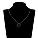 Cao Shi, Japanese And Korean Lovers, Necklace, Temperament, Network Red, Ins Style, Round Pendant, Small Design,_ipsvogv.com