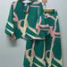 Women's fashion casual with suit shirt wide-leg pants 2-piece set_ipsvogv.com