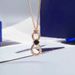 Eternal Love Necklace For Women Couples Elements Crystal Clavicle Necklace_ipsvogv.com