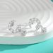 Sterling Silver Earrings, Moissanite Half Moon Earrings, Ear Studs With Diamonds, Light Luxury, Exquisite Niche, Internet Celebrity Female Earrings_ipsvogv.com