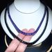 Men's Hip Hop Tennis Chain Necklace In Black Gold & Black/Purple Zircon, 5mm Width, 46cm & 51cm Lengths Hip Hop Necklace Jewelry_ipsvogv.com