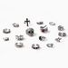 Snake Animal Opening Adjustable Ring, Skull Head Frog Mask, 16 Piece Set Of Ring Accessories_ipsvogv.com