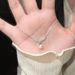 【 21000 People Collection 】 S Pure Silver Zircon Pearl Pendant Necklace For Women, Light Luxury, Niche, High-end,_ipsvogv.com
