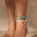 3-Piece Set Of Conch Soft Pottery Turquoise Anklet Setsummer Celebrity Temperament Seaside Travel Photography With Accessories Tide_ipsvogv.com