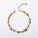 Wind Interval Bead Chain Love Double Layer Bracelet High Grade Women's Stainless Steel Handmade, Small Style Charm_ipsvogv.com