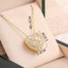 New Love Heart Necklaces Super Shiny Zircon Pendant Women Fashion Wedding Bridal Jewelry Gift Exquisite Female Choker Necklace_ipsvogv.com