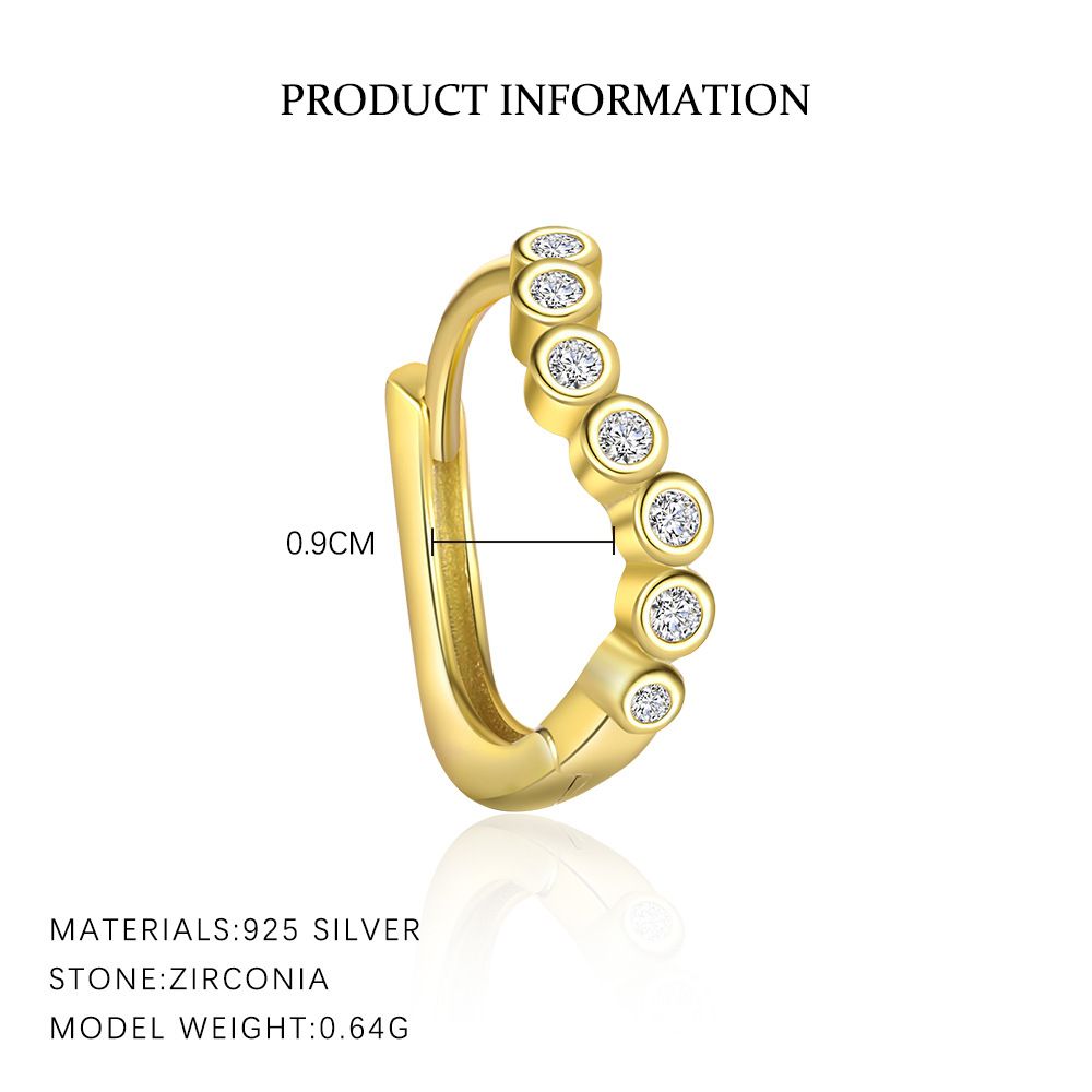 Jewelry & Accessories Sterling Silver Light Luxury Super Flash Inlaid Zircon Fashion Earrings For Women Simple Versatile Set Exquisite Earrings_ipsvogv.com