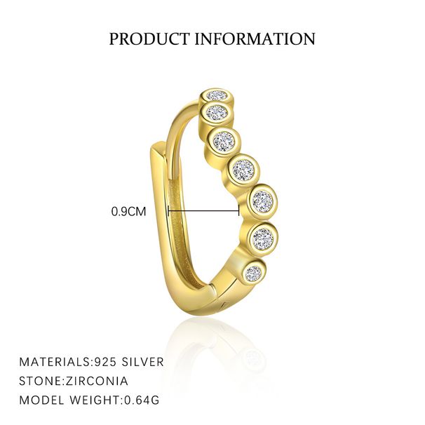 Jewelry & Accessories Sterling Silver Light Luxury Super Flash Inlaid Zircon Fashion Earrings For Women Simple Versatile Set Exquisite Earrings_ipsvogv.com