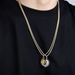 Asymmetric Of Sun Moon, Men's Titanium Steel Couple, High-end Sense Accessories, Women's Personality, Simple And_ipsvogv.com