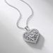 new Tree Of Life Love Pendant Necklace Female S925 Silver Inlaid Moissanite Clavicle Chain Custom_ipsvogv.com