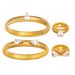 Women's Jewelry Set Personality Zircon Ring Bracelet Titanium Steel K Gold Ring Bracelet Niche Retro Water Drop Jewelry Set_ipsvogv.com