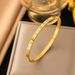 Niche Design Titanium Steel Roman Digital Diamond For Women's Light Luxury High Grade Colorless Best Friend Bracelet_ipsvogv.com