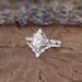 Sanjie Couple Water Drop Lace Crown Set Ring Female_ipsvogv.com